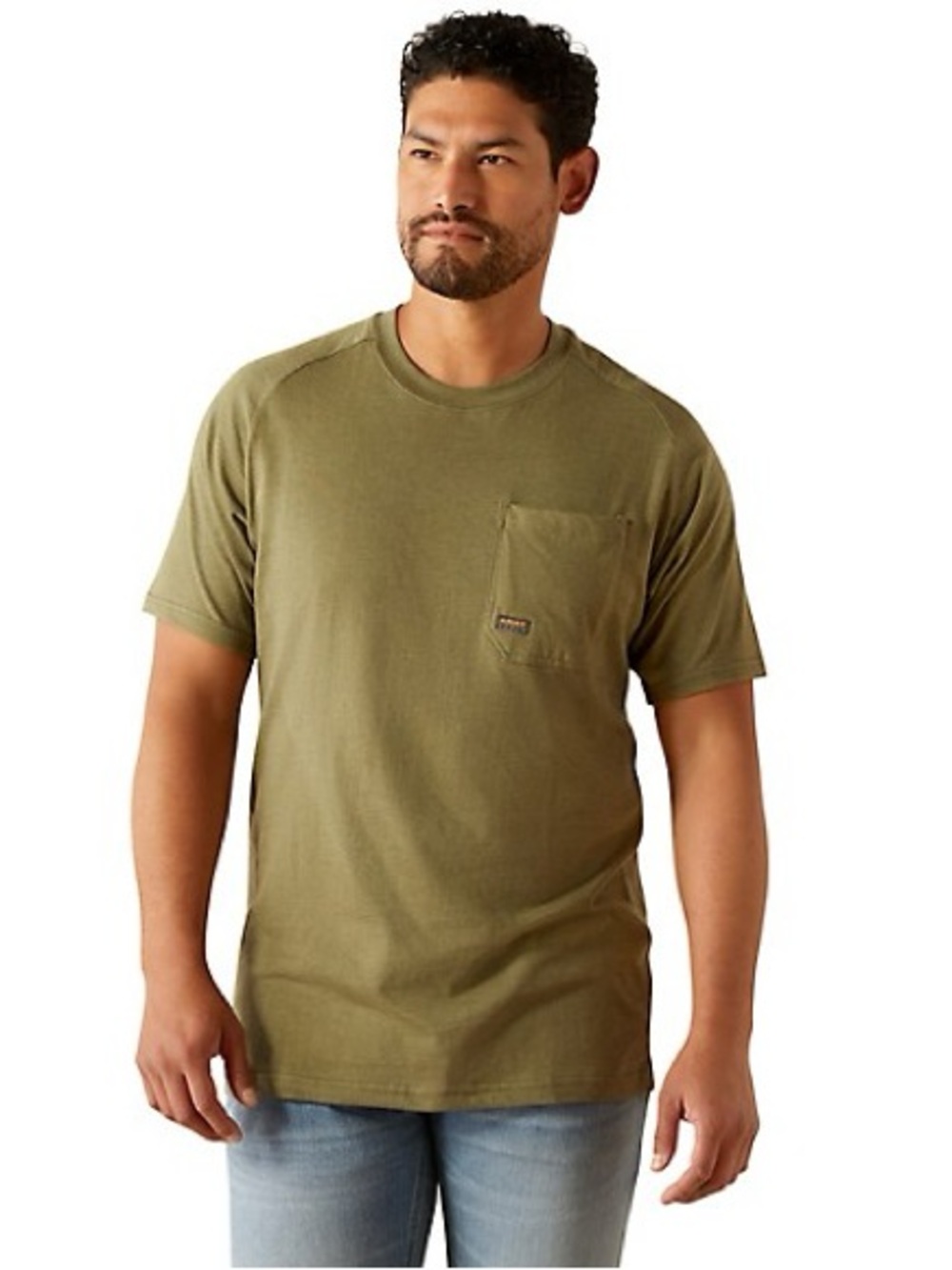 Ariat Men's Rebar Cotton Strong‎ Buddy Graphic Crew Neck Short-Sleeve T-Shirt XL